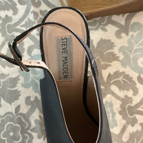 Steve Madden Tryffle Black Shoe, 9 - Picture 3 of 8